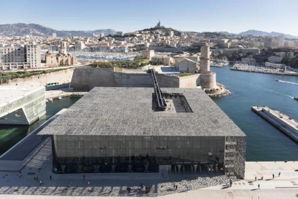 Splendide Vue Sur Nd De La Garde Et Le Vieux Port Apartment Marseille Exterior photo