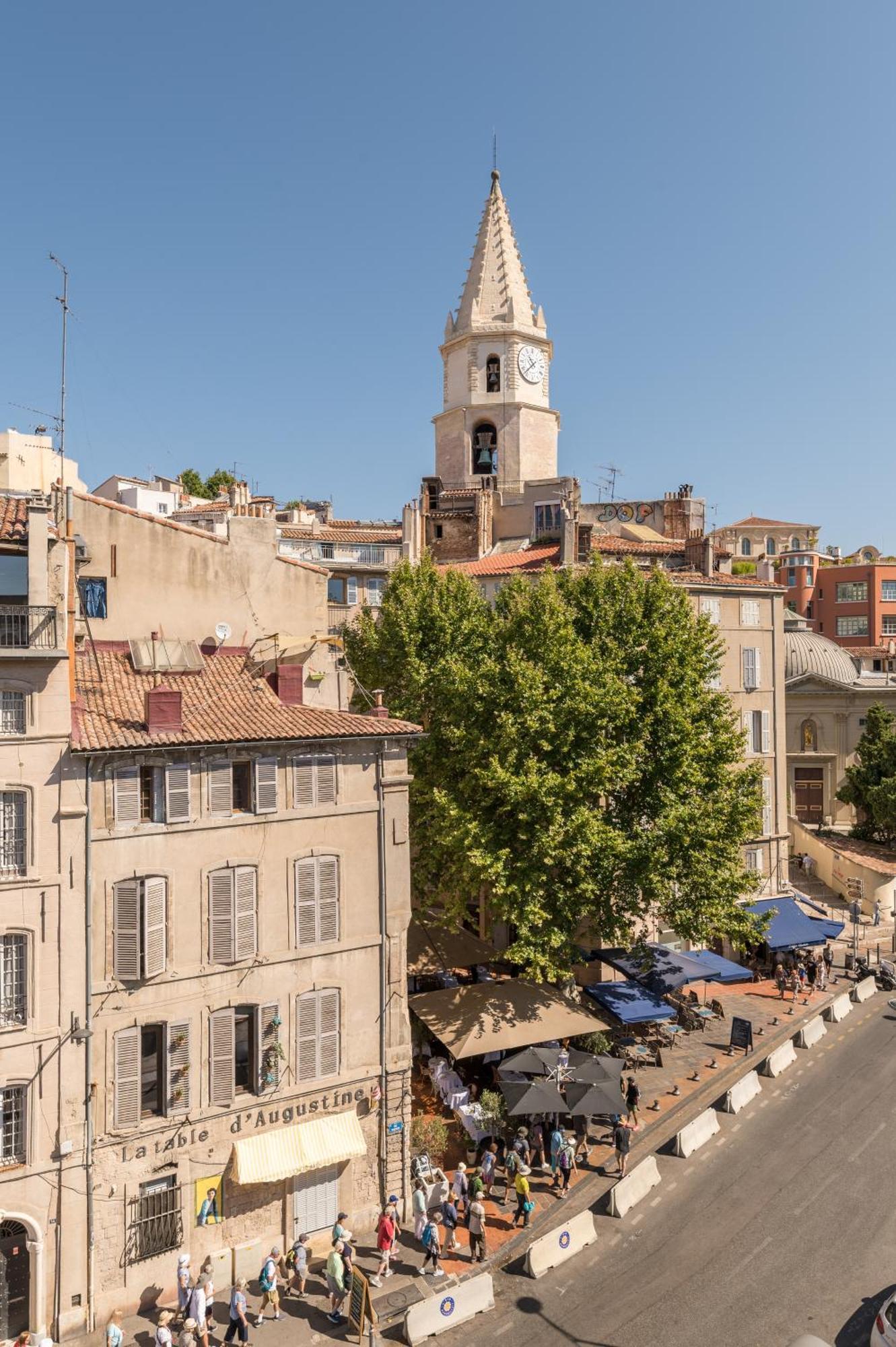 Splendide Vue Sur Nd De La Garde Et Le Vieux Port Apartment Marseille Exterior photo