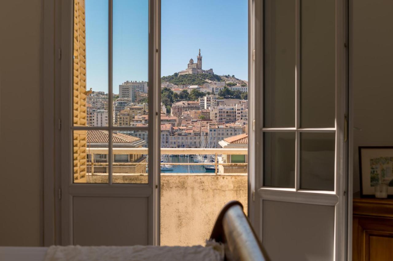 Splendide Vue Sur Nd De La Garde Et Le Vieux Port Apartment Marseille Exterior photo